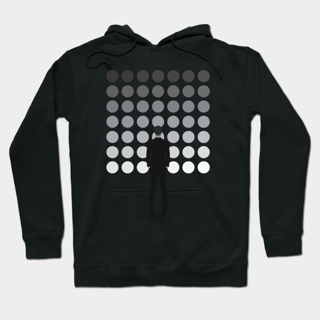 50 Shades of Circle Hoodie by GraphicsGarageProject